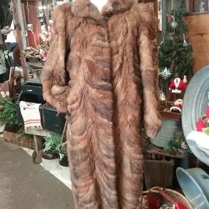 COPY - Vintage full length Fox Fur Coat